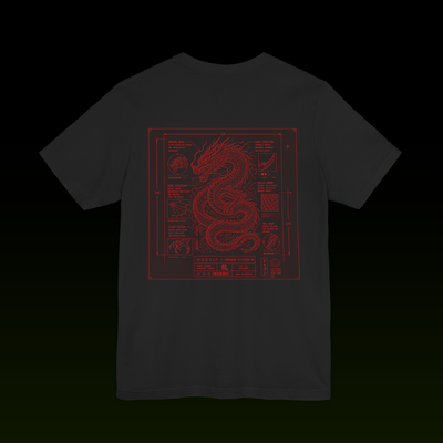 Techprint 007 — Dragon Anatomy Tee