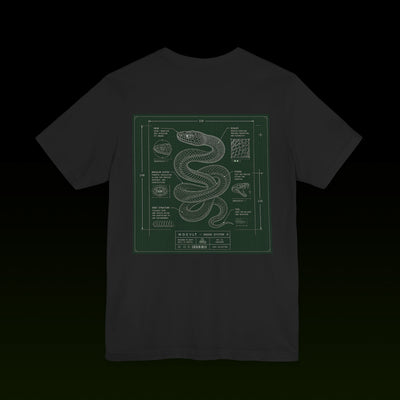 Techprint 004 — Snake Anatomy Tee