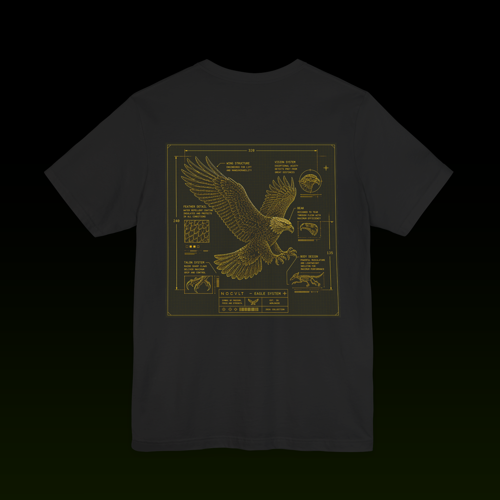 Techprint 006 — Eagle Anatomy Tee