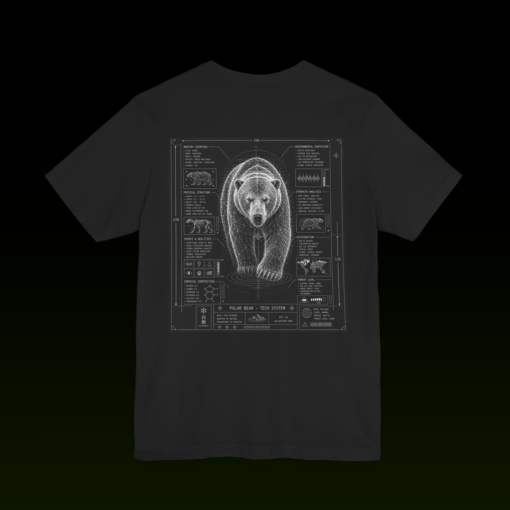 Techprint 005 — Bear Anatomy Tee