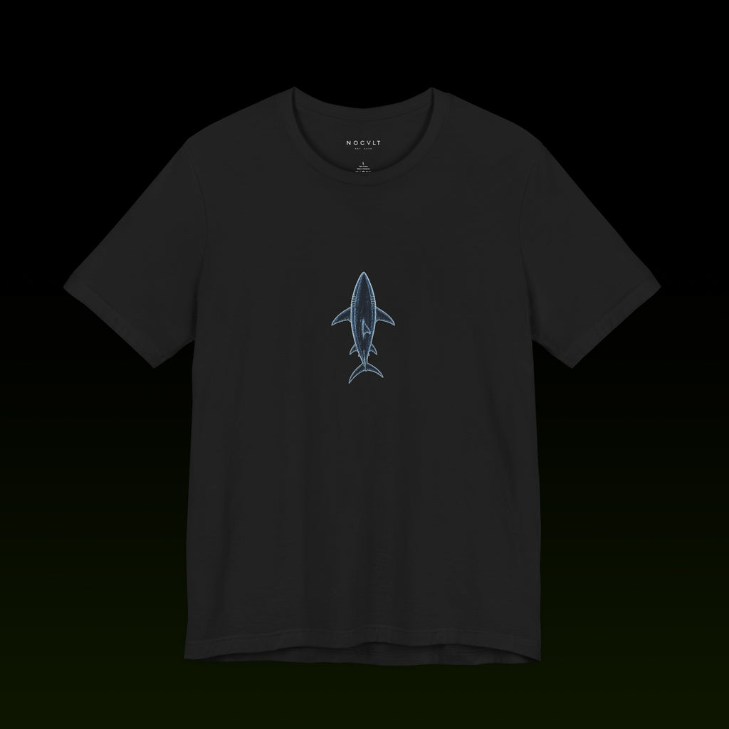 Techprint 002 — Shark Anatomy Tee