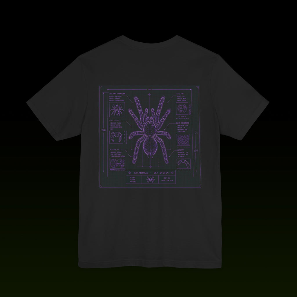 Techprint 001 — Tarantula Anatomy Tee